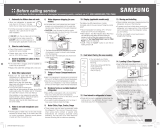 Samsung RF262BEAESR Quick start guide