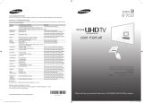 Samsung UN65HU8700F Quick start guide