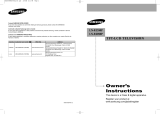 Samsung LNR2050P User manual