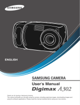 Samsung DIGIMAXA302 User manual