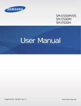 Samsung SM-E500M User manual
