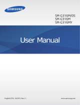 Samsung SM-G316M User manual