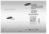 Samsung MAXDJ750 User manual