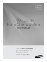 Samsung HT-BD1255 User manual