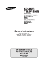 Samsung SP-43T7HP User manual