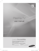 Samsung PS63A750T1R User manual