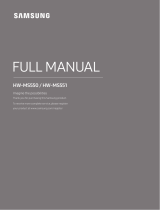 Samsung HW-MS550 User manual