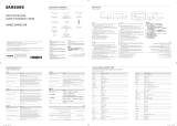 Samsung QM85D-BR Quick start guide