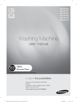 Samsung WA12F5S2UWW/AS User manual