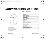 Samsung WA13R3 User manual