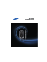 Samsung SGH-G810 Quick start guide