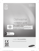 Samsung DW60J9960US/EE Installation guide