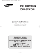 Samsung PS-42P4H1 User manual