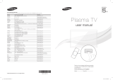 Samsung PS51E535A3W Quick start guide