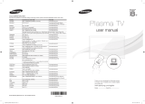 Samsung PS51F8505ST User manual
