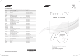 Samsung PS43E455A1W Quick start guide