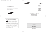 Samsung LE32R41B User manual