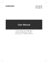 Samsung HW-J6010R Quick start guide