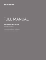 Samsung HW-MS560 User manual