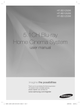 Samsung HT-BD1255W User manual