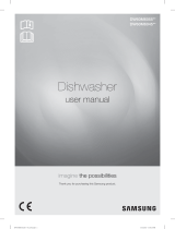 Samsung DW60M6045FW User manual
