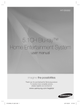 Samsung HT-D5530 User manual