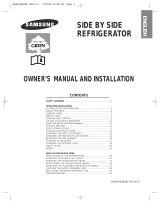 Samsung RS23FESW User manual