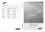Samsung LN40C650L1R User manual