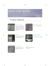 Samsung RS26DDAWP Quick start guide