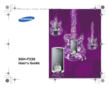 Samsung SGH-F330 User manual