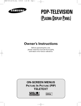 Samsung PS-42V4SQ User manual