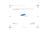 Samsung SGH-Z107V User manual