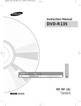 Samsung DVD-R135/XSG User manual