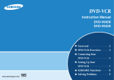 Samsung DVD-V642K Quick start guide