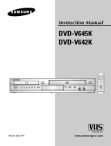 Samsung DVD-V642K User manual