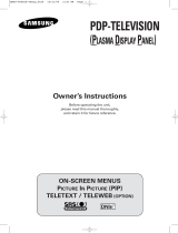 Samsung PS-50P4H Owner's manual