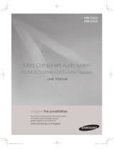 Samsung MM-D320 User manual