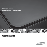 HP Samsung ML-1630 Laser Printer series User manual