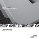 HP Samsung ML-4050 Laser Printer series User manual
