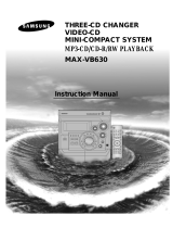 Samsung MAX-VB630 User manual