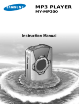 Samsung MY-MP200 Owner's manual