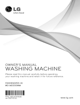 LG WD-MD350WM Owner's manual