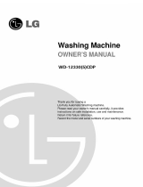 LG WD-12330CDP Owner's manual