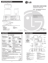 LG WP-750R User manual