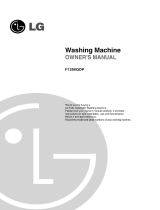 LG F1256QDP Owner's manual