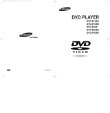 Samsung DVD-E138A User manual