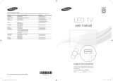 Samsung UA46D8000YN User manual
