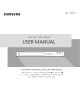 Samsung BD-J5900 User manual