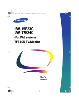 Samsung LW15E23C User manual