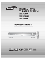 Samsung HT-DS140 User manual